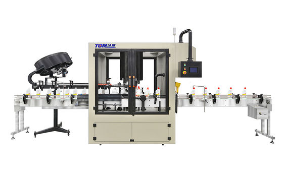 comprar 6000BPH Máquina rotativa automática de tampa 6 cabeças Fabricação em linha