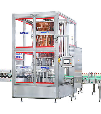 comprar 8 10 12 Cabeças Máquina automática de tampão bomba rotativa 6000BPH Fabricação em linha