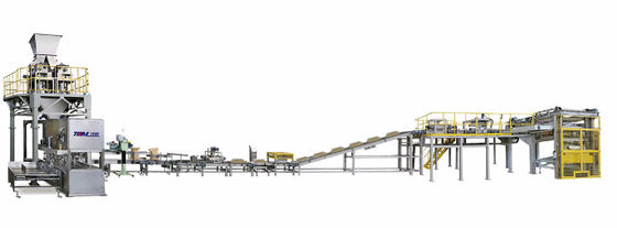comprar Máquina de embalagem química controlada por PLC SS304 Velocidade de embalagem de material 300 sacos/hora Fabricação em linha
