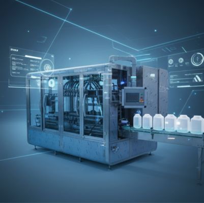 comprar Máquina de enchimento de líquido de alta precisão totalmente automática com excelente suporte online manufacture