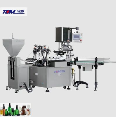 comprar Precision Digital Automatic Perfume Food Bottle Filling Labeling Capping Sealing Machine Motor Sistema mecânico de alta precisão Fabricação em linha