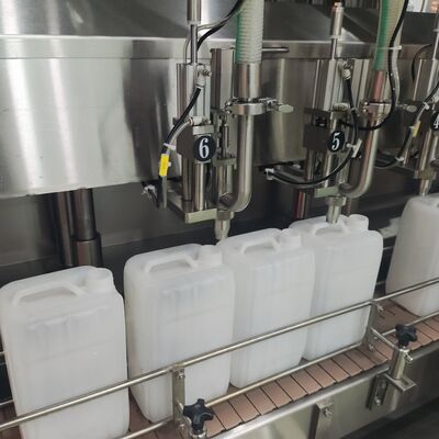 comprar Máquina de enchimento de líquido de detergente fabricada em fábrica com tampa e etiquetagem integradas online manufacture