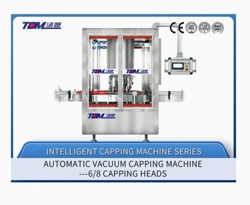 Comprar Máquina avançada automática de fecho a vácuo com 6/8 cabeças Fabricação em linha