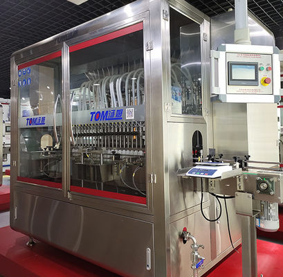 SUS304 Máquina de enchimento de detergente líquido de pistão automático