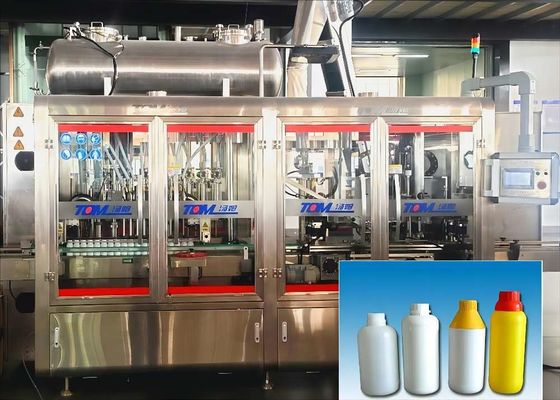 Tipo de rastreamento Máquina automática de preenchimento monobloco para garrafas de plástico