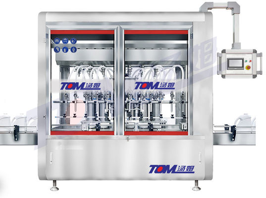 1L-5L Máquina automática de enchimento de óleo comestível 6 bicos 1200BPH