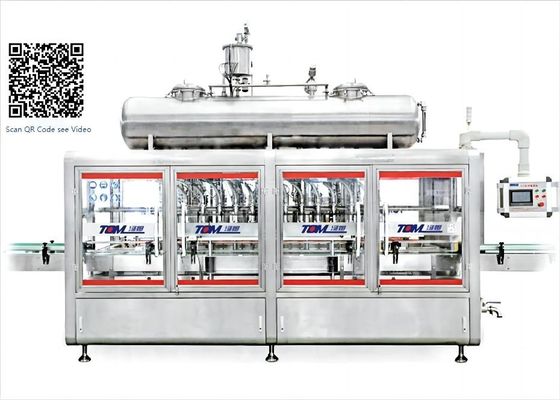 Máquina automática de enchimento de lubrificante controlada por PLC Tipo linear 1L-5L