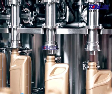 Máquina rotativa de enchimento de tampas para garrafas