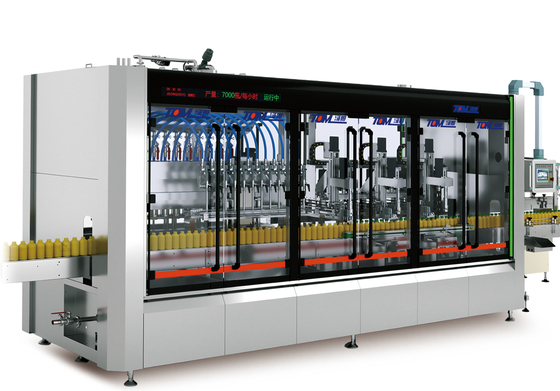 Servo motor Monoblock Filler Capper Machine para Design Accoring Amostra e Diâmetro de garrafa adequado
