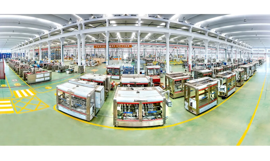 M&aacute;quina autom&aacute;tica de enchimento de lubrificantes qu&iacute;micos para a ind&uacute;stria 8