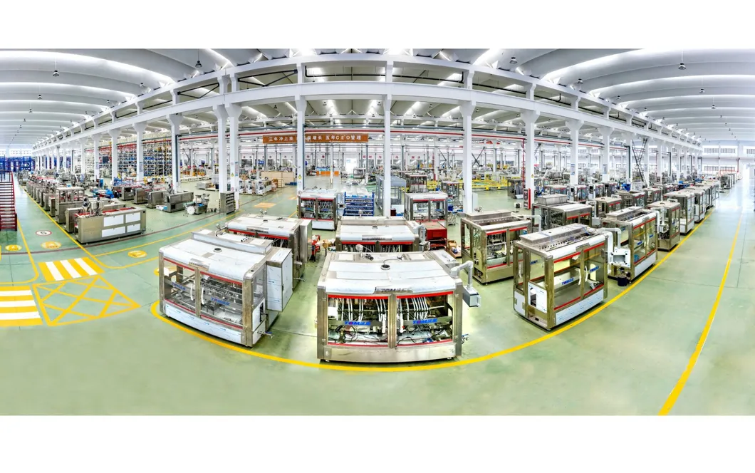 M&aacute;quina de embalagem inteligente para embalagens de 5-10 kg de p&oacute; de pesticidas 4