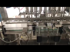 Enchimento do álcool de etilo e máquina tampando