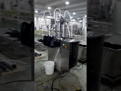Máquina de enchimento semiautomática do pistão