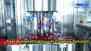 Máquina automática de fecho de vácuo