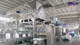 Linha de enchimento automática de pó Fulling 25KG